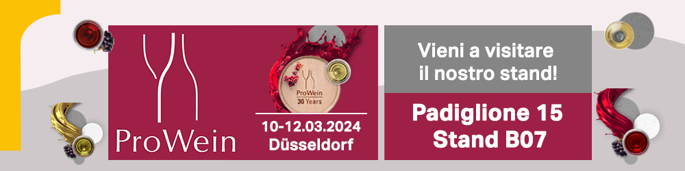 Vieni a trovarci alla fiera ProWein di Düsseldorf