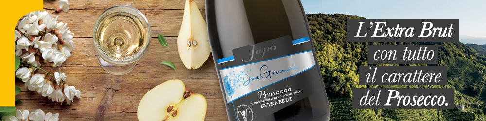 Japo DueGrammi: il nuovo Prosecco Extra Brut della gamma Japo